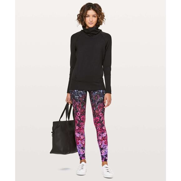 Lululemon Wunder Under Nulux High Rise Tight In Bloom Multi 28" Inseam, Size 6 - Picture 9 of 13